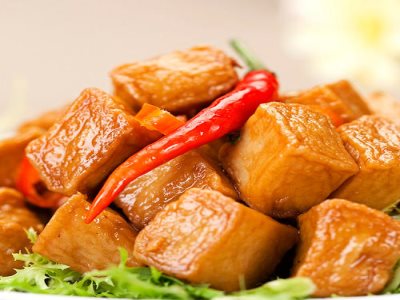 甜辣魚(yú)豆腐